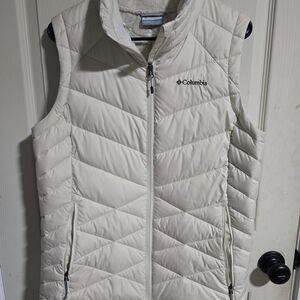 Columbia Women's Off-White Quilted Vest